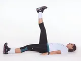 Imagem 2 de 3: Abdominal - flexão e extensão do quadril c/ 1 perna suspensa 90º