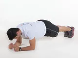 Imagem 1 de 2: Estabilização frontal -prancha frontal dinâmica de 4 p/ 3 apoios